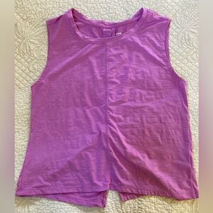 Title Nine Phoenix Pleat Back Tank Top size M